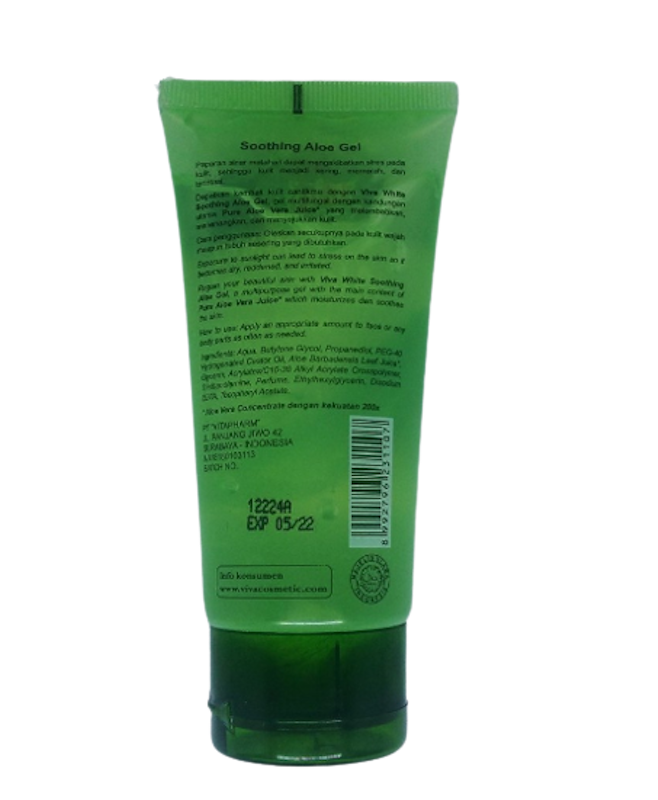 White Soothing Aloe Gel 3