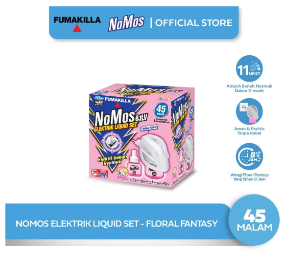 Fumakilla Nomos NoMos Elektrik Liquid Set