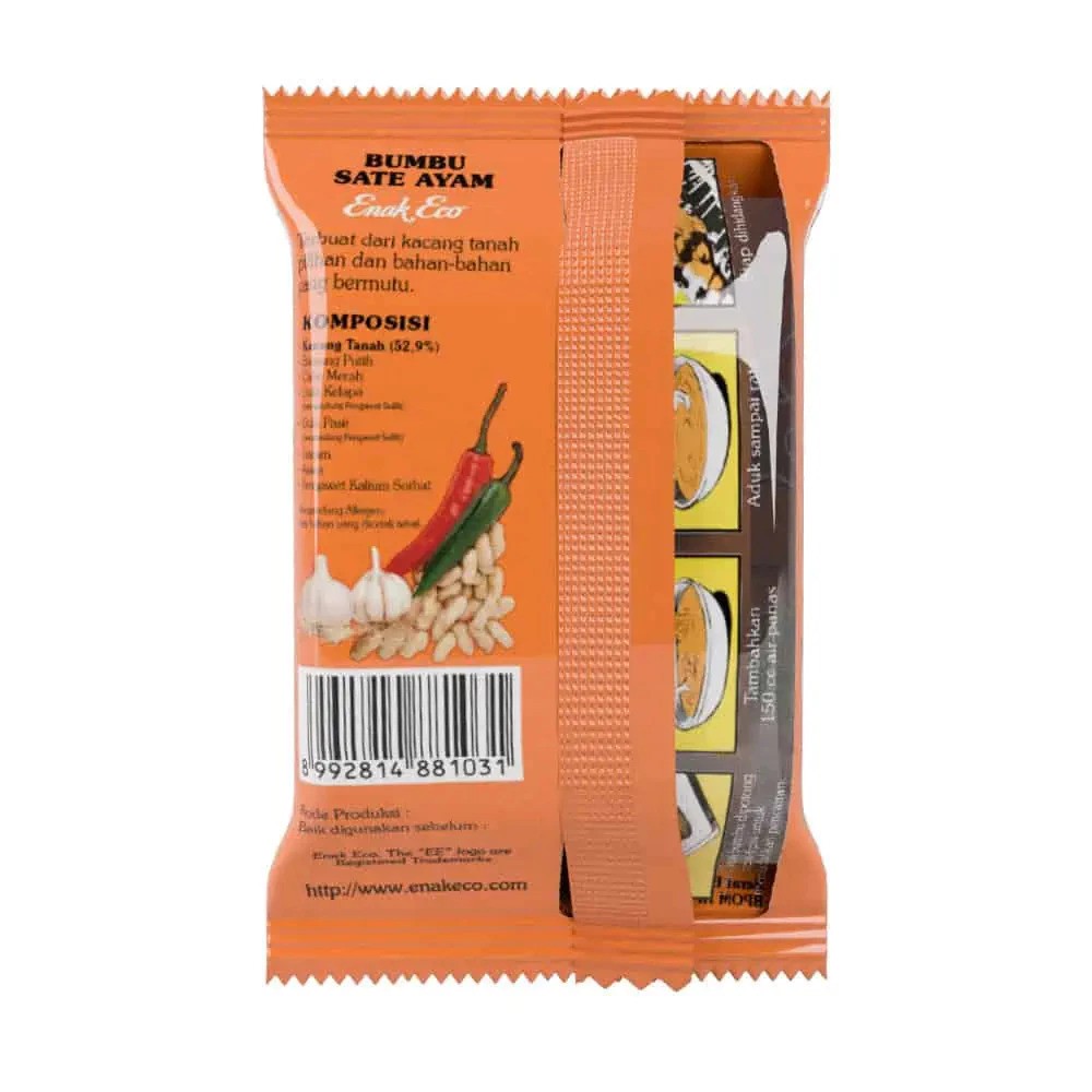 Enak Jaya Makmur  Enak Eco Bumbu Sate Ayam 