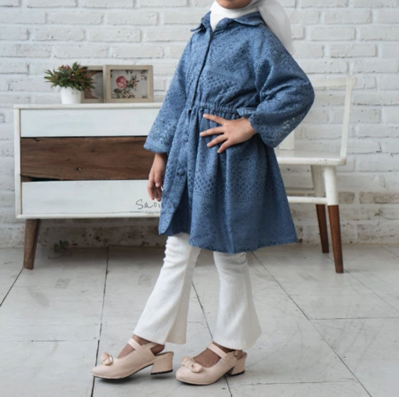 Saoirse's Evelyn Blouse Couple Ibu Anak Perempuan 5