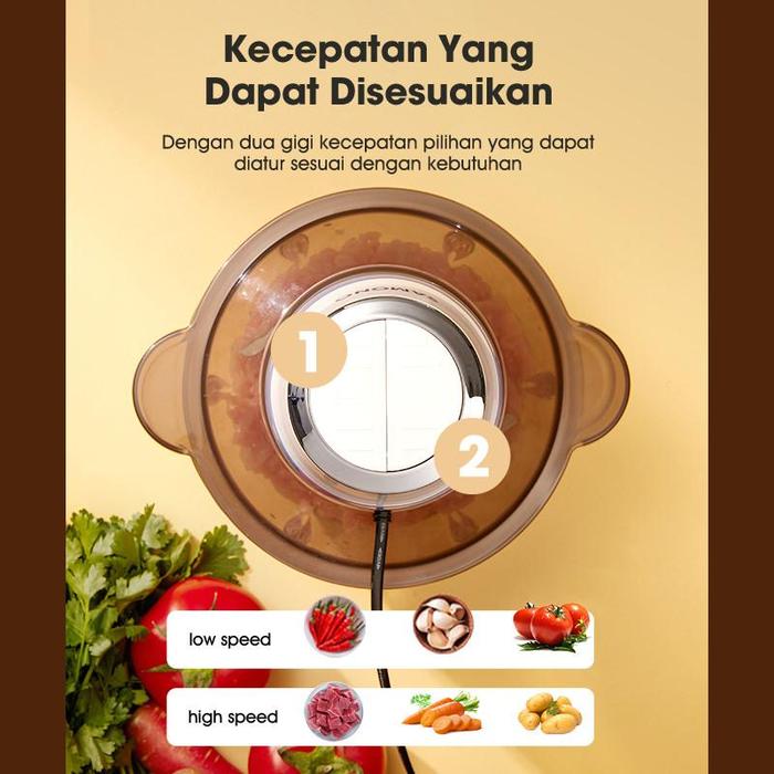 Wook Global Technology Samono Food Chopper 2 Liter SW-069S