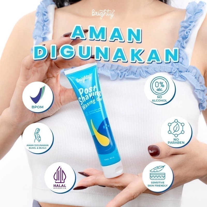 Brighty Post Shaving & Waxing Gel 5