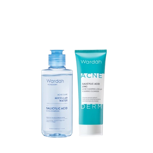 Wardah ｜ Double Cleanser Acne Fighter Set