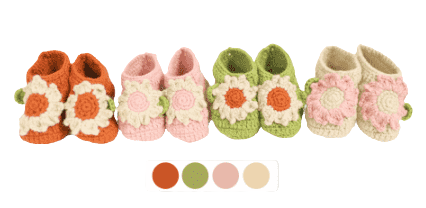 Aruna Sepatu Rajut Baby 2