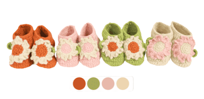 Aruna Sepatu Rajut Baby 2
