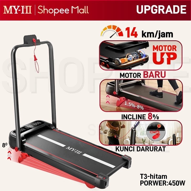 MY-HI Treadmill Portable 2