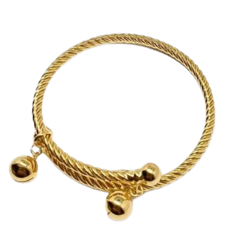 Gelang Bangle Lilit Lonceng 1