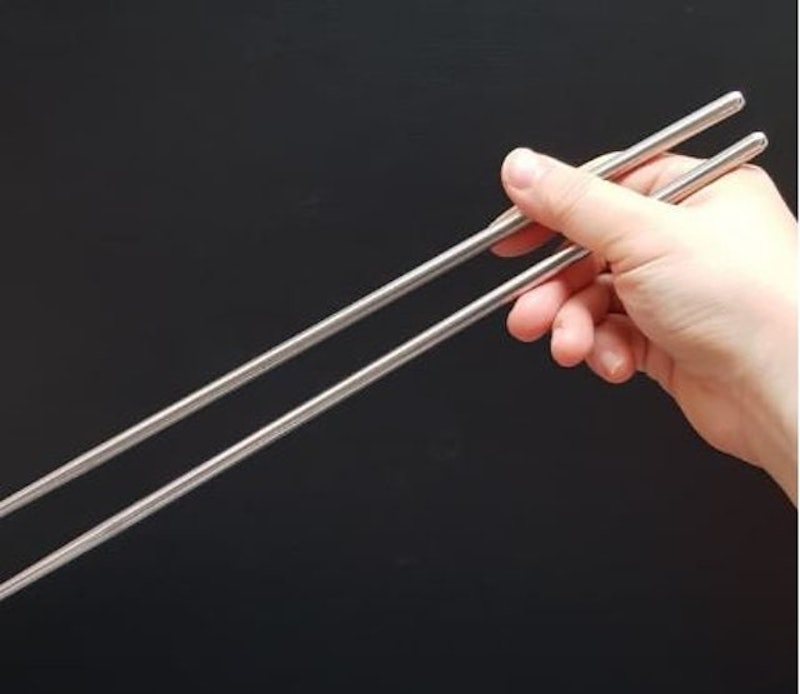 Sumpit Stainless Steel 36 cm