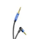 Zhejiang Vention Electronic Technology Group Vention Audio Cable Aux 3.5 mm L Shape Male to Male BAZL Black 1 meter 1