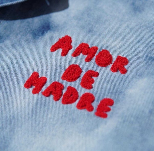 Highty  Amor Blue Wahsed Jacket