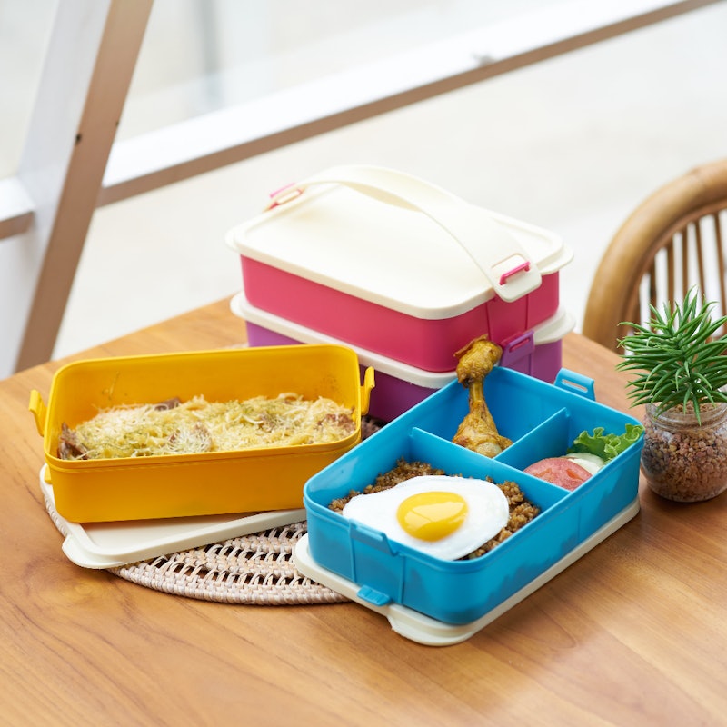CPM Lunch Box Rantang Deluxe 4 Susun-Dania 3