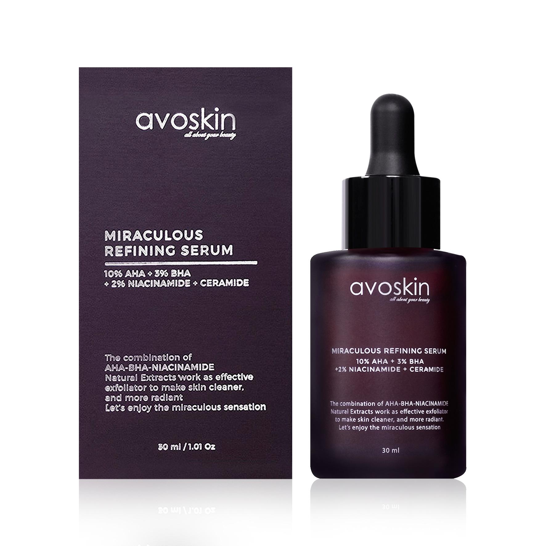 Avoskin ｜ Serum Miraculous Refining AHA BHA