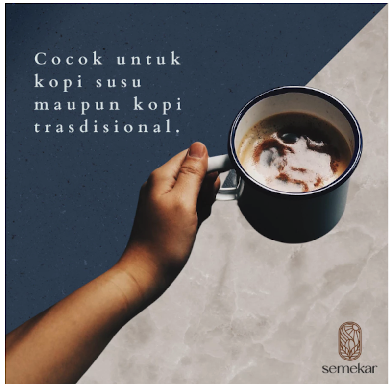 Semekar Coffee Kopi Celup Sachet Robusta Grade 1 5