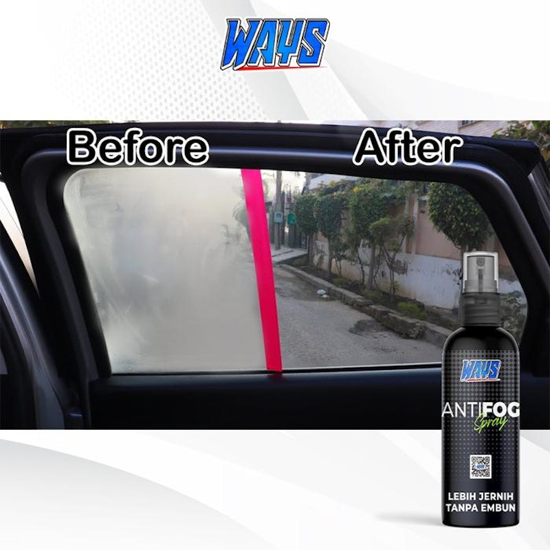 WAYS Antifog Spray Anti Embun & Uap Pembersih Kacamata 4