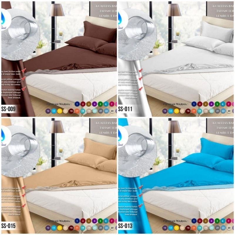 Bacan Sprei Waterproof