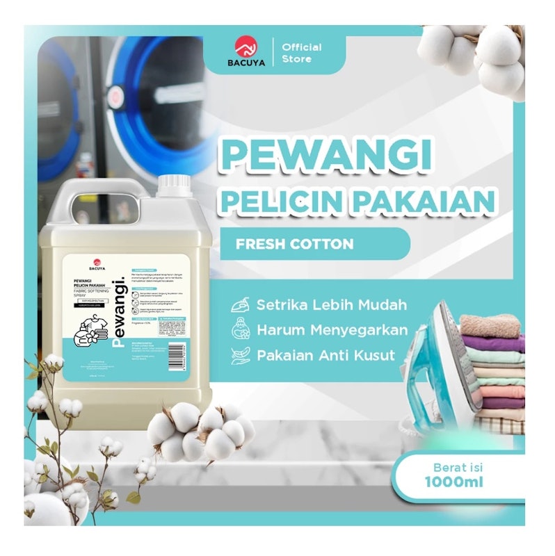 BACUYA Pewangi dan Pelicin Pakaian 2