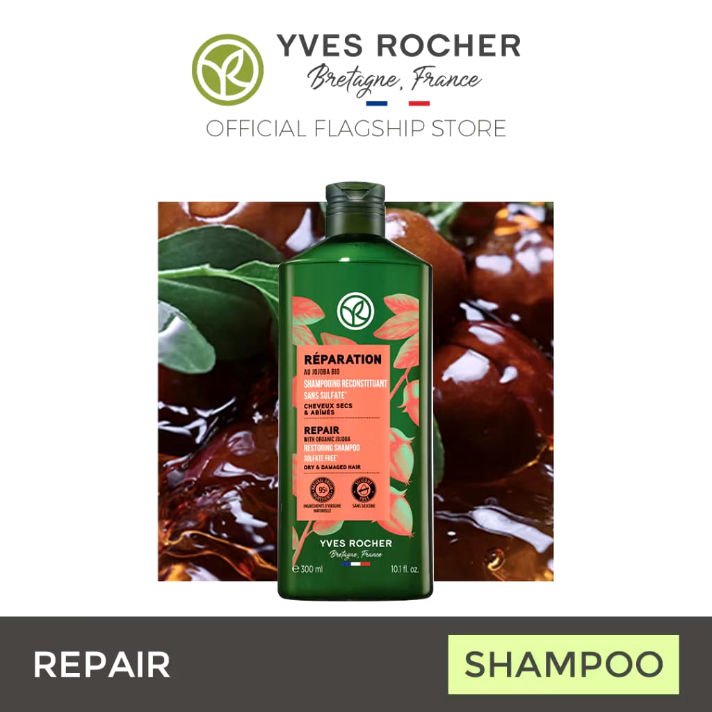 Yves Rocher Yves Rocher Repair Restoring Shampoo Jojoba Oil