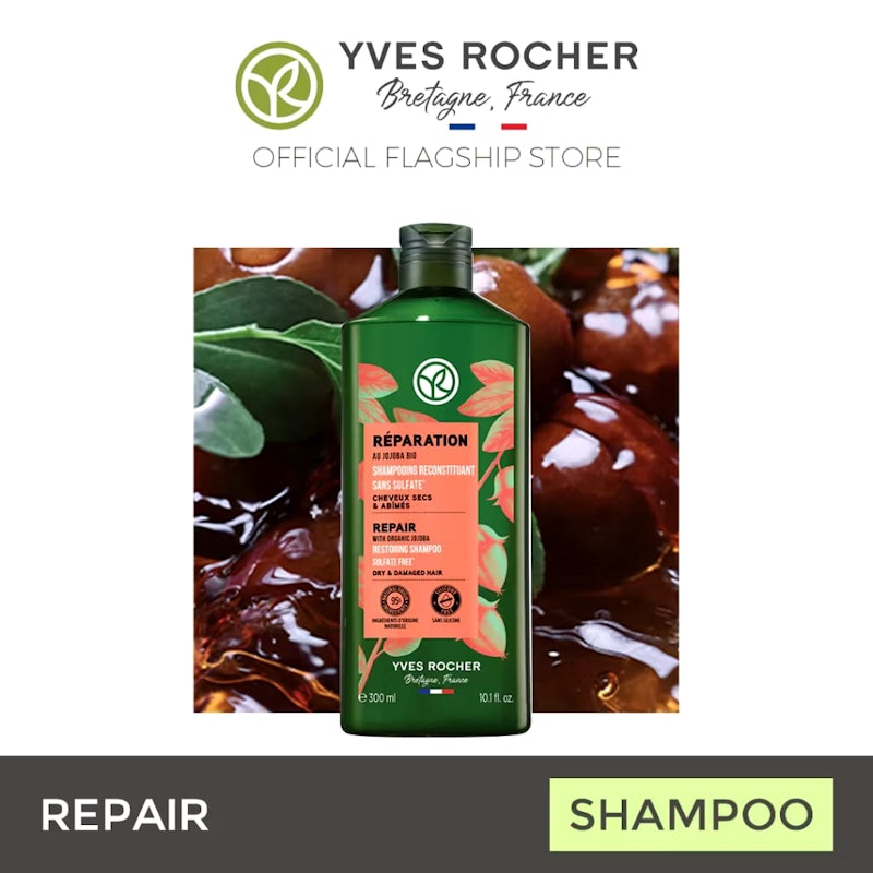 Yves Rocher Repair Restoring Shampoo Jojoba Oil 3