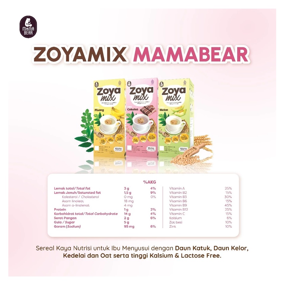 Manna Indo Lacta MamaBear ZoyaMix Rasa Cokelat