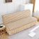 Et Felicel Elastic Vintage Sofa Bed Cover with Skirt 1