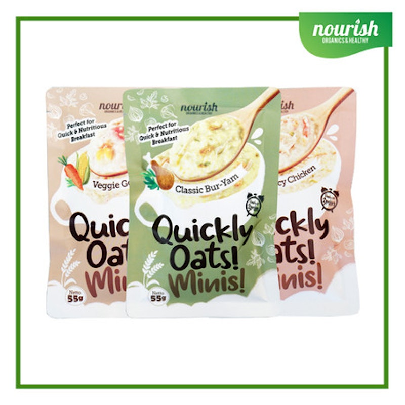 Quickly Oats! Minis! Veggie Gourmet 5