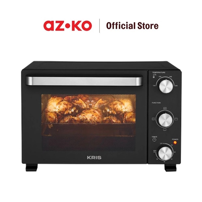 AZKO Kris 22 ltr Oven Toaster Duoglass 4