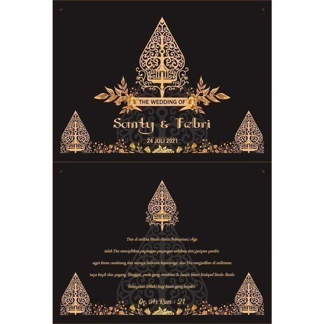 Guestbook.id Guest Book Custom Nama Adat 1