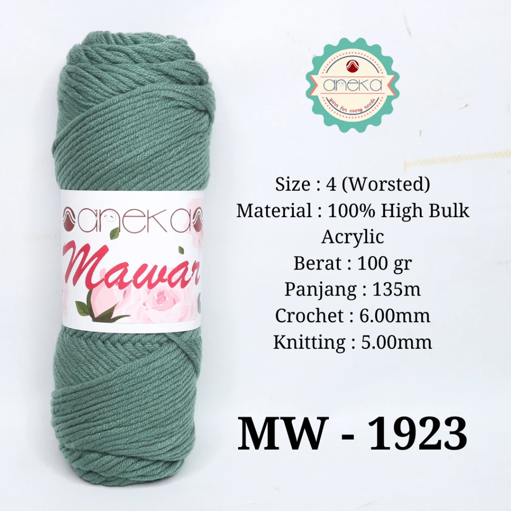  Mawar Soft Acrylic Yarn