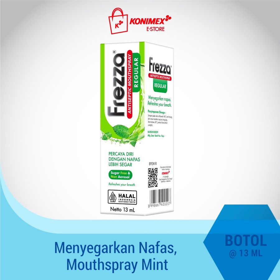 Konimex Frezza Antiseptic Mouthspray Regular