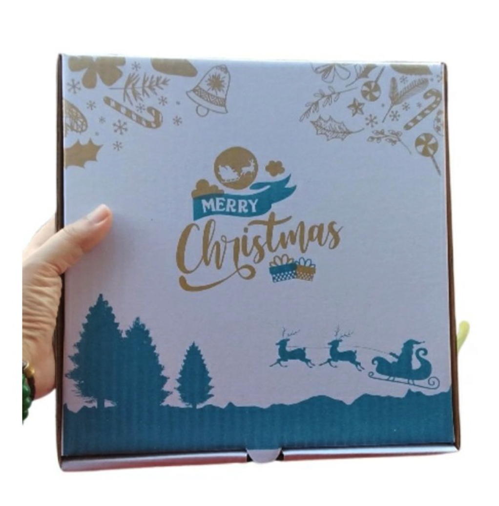 Box 24x24x7 cm Kardus/Karton/Hampers 2