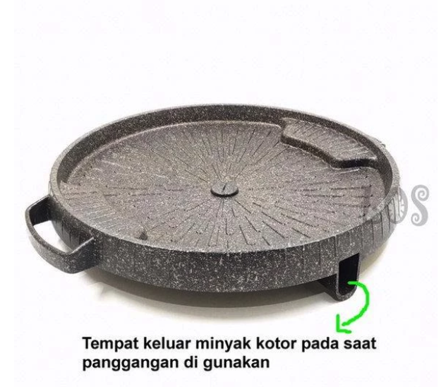 Suggo Metal Cemerlang Suggo Bulgogi Grill Pan 32 cm