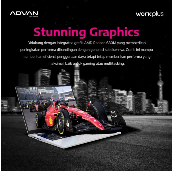 Bangga Teknologi Indonesia Advan Workplus x Darbotz R7