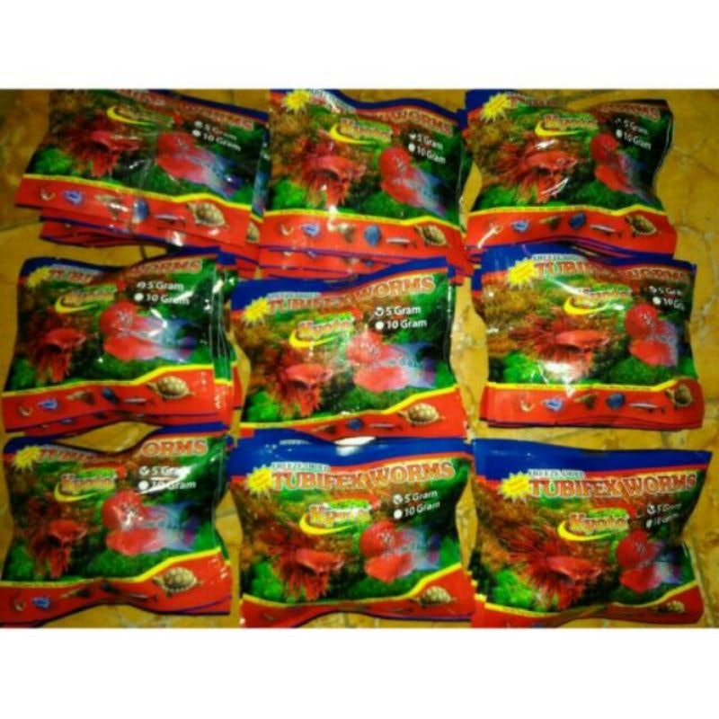 Kyoto Freeze Dried Tubivex Worms 5 gram 5