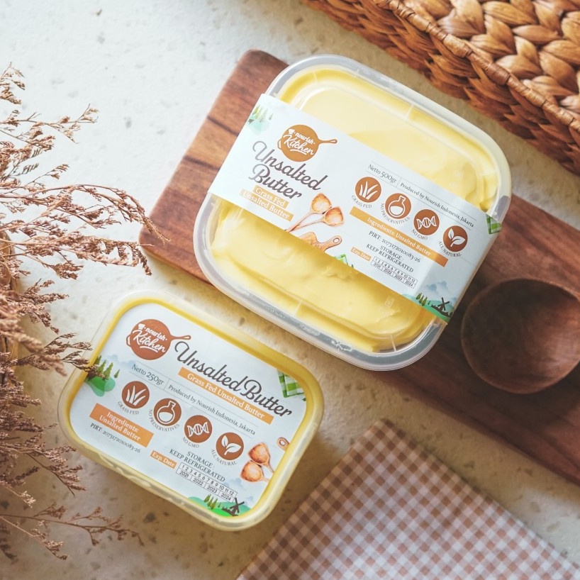 Triorganik Indonesia Sehati Nourish Kitchen Unsalted Butter