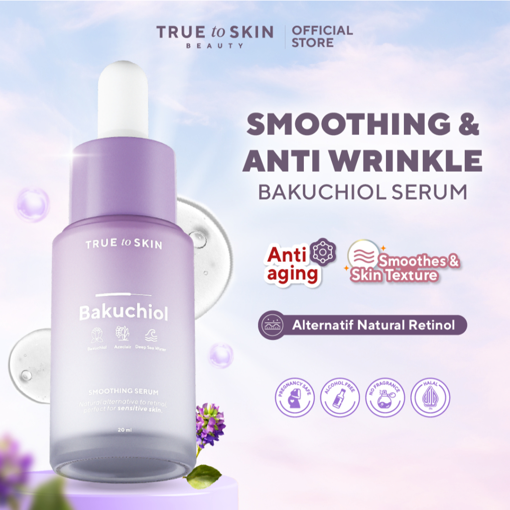 Triniti Tunggal Abadi True to Skin Bakuchiol Smoothing Serum