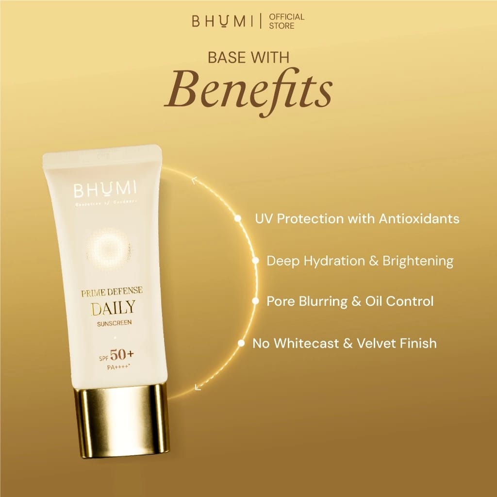 Riza Kreasi Naturalindo BHUMI Prime Defense Daily Sunscreen