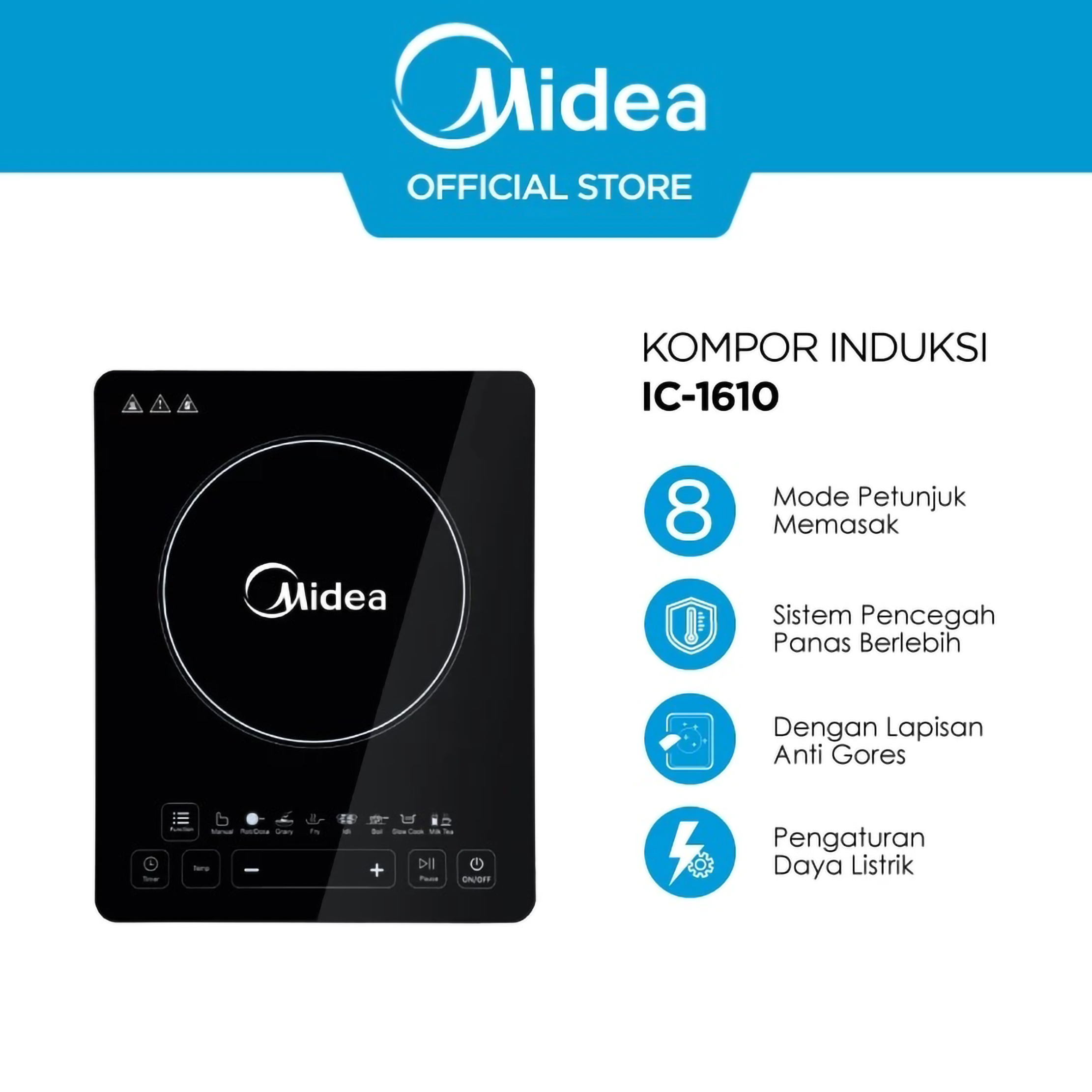 Midea Midea Kompor Induksi IC-1610