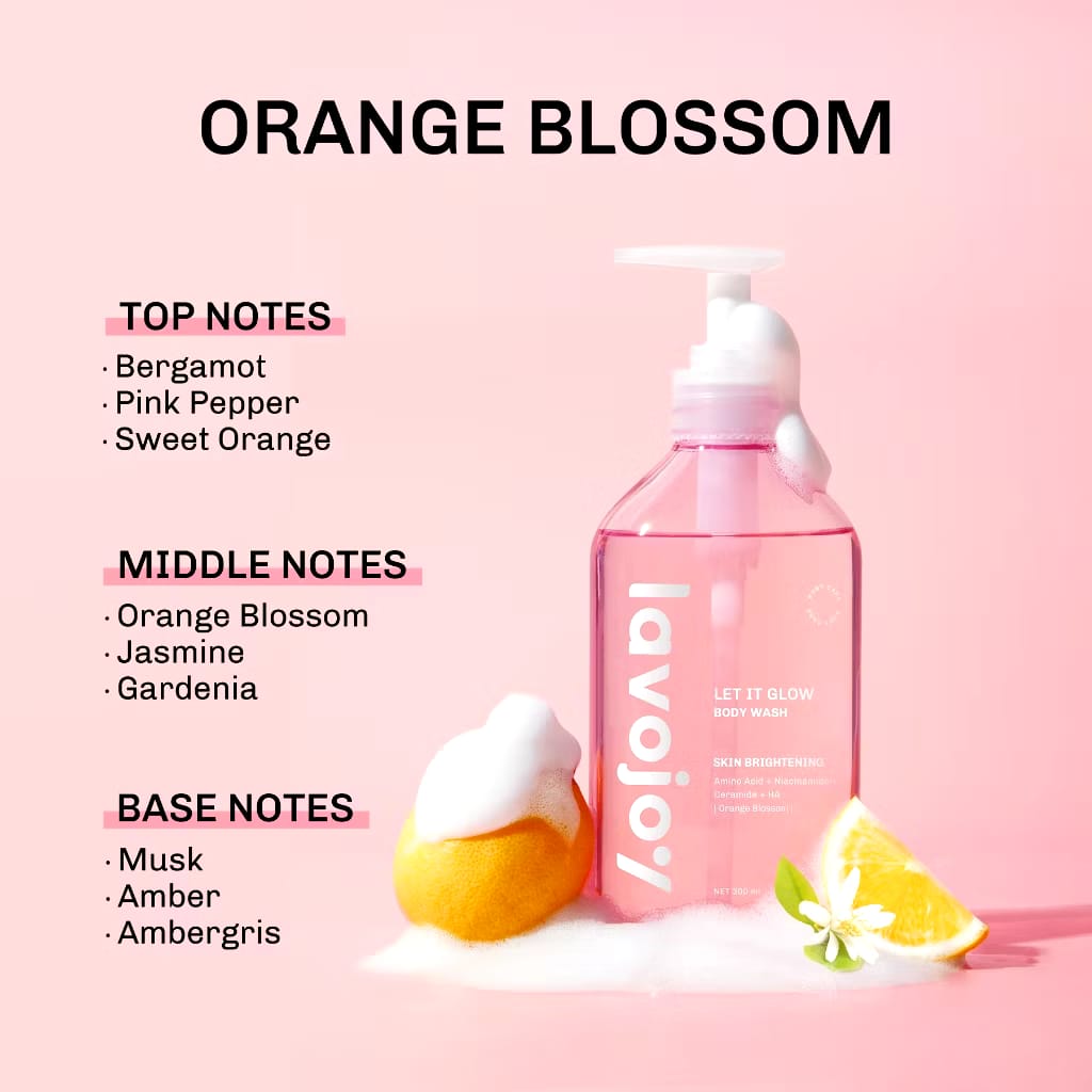 HEBE Beauty Style Lavojoy Let It Glow Body Wash Skin Brightening