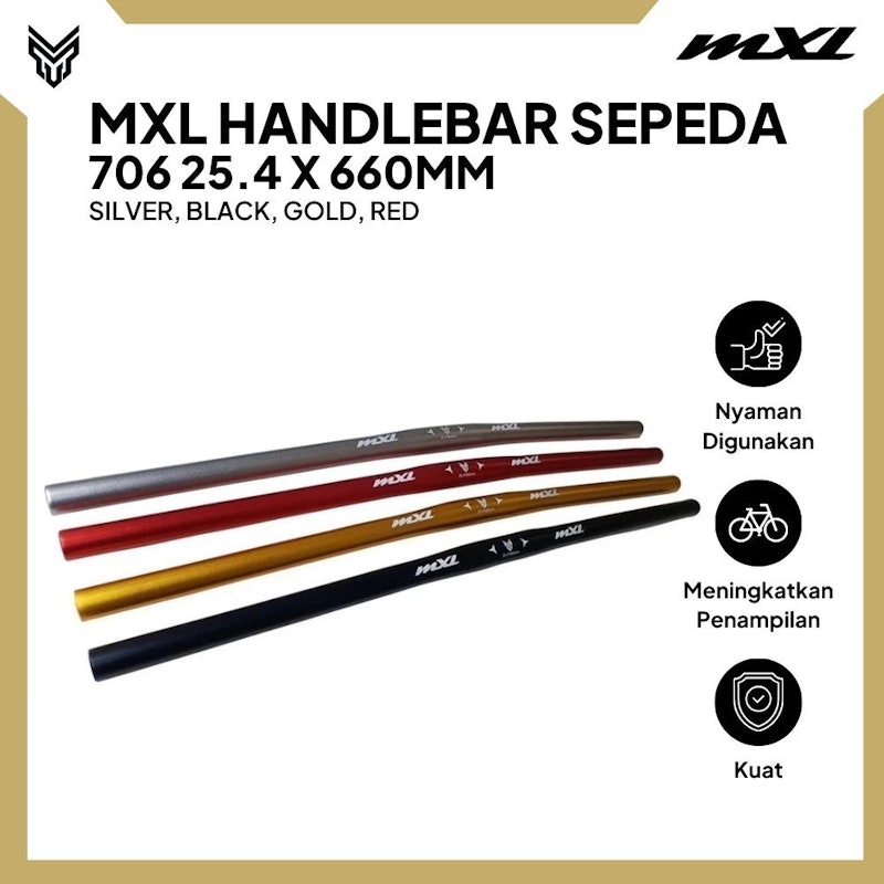 MXL Handlebar Stang Sepeda Flat 5