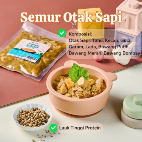  Plum & Blum Lauk Siap Santap Otak Sapi