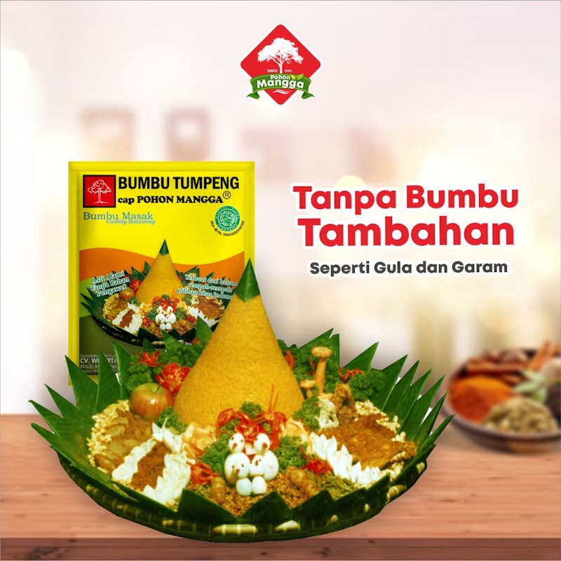 Bumbu Tumpeng Cap Pohon Mangga 3
