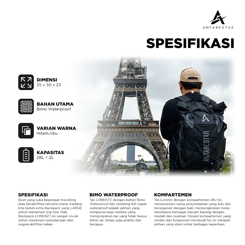 Antarestar ANTARESTAR Backpack Lorentz