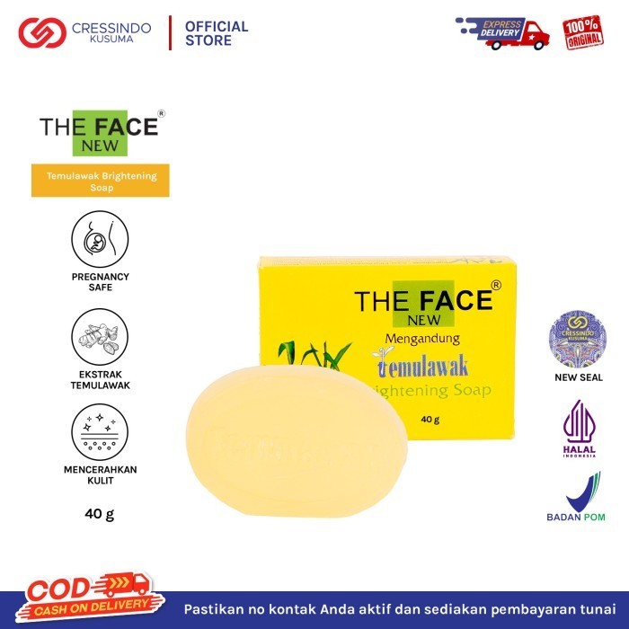 THE FACE Temulawak Brightening Soap