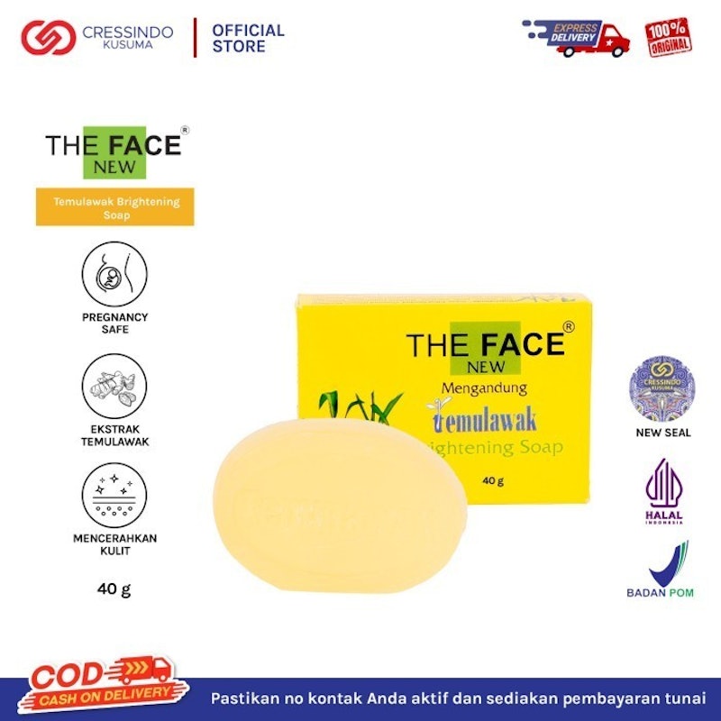 THE FACE Temulawak Brightening Soap 2