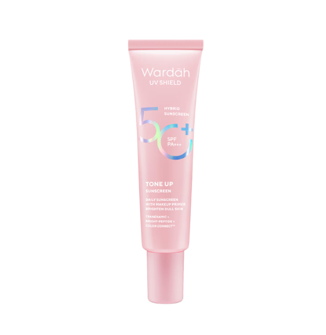Wardah ｜ UV Shield Tinted Tone Up Sunscreen SPF 50+ PA+++