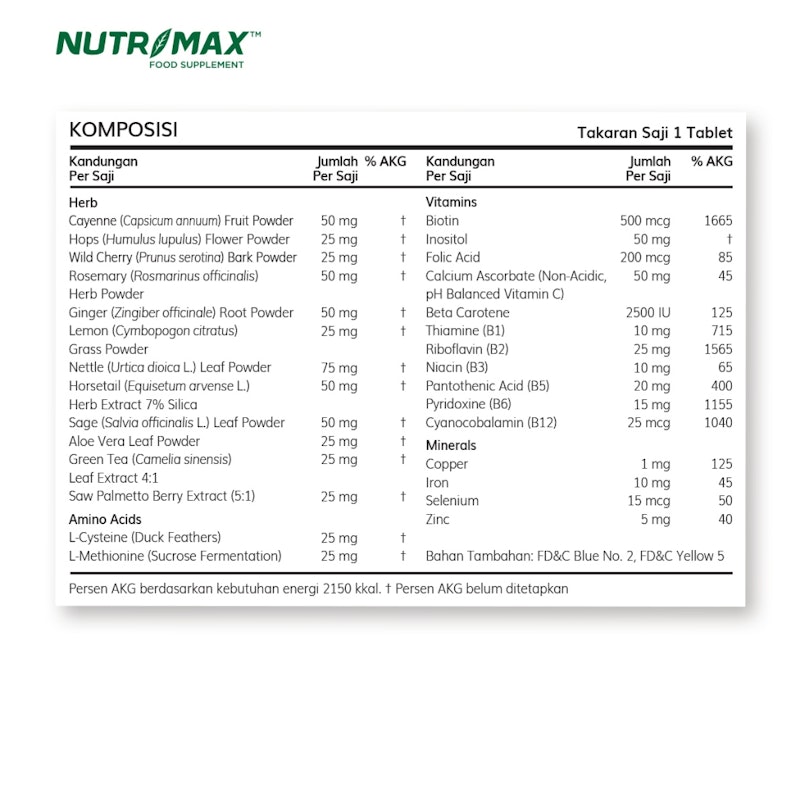 Nutrimax Prohair 5