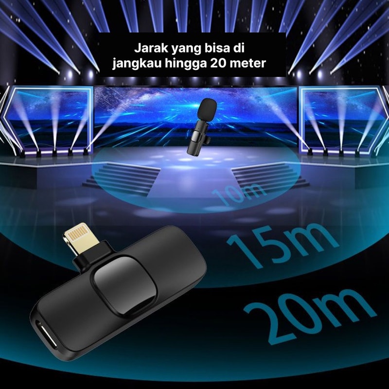 NETPAC Mic Wireless Clip On K8