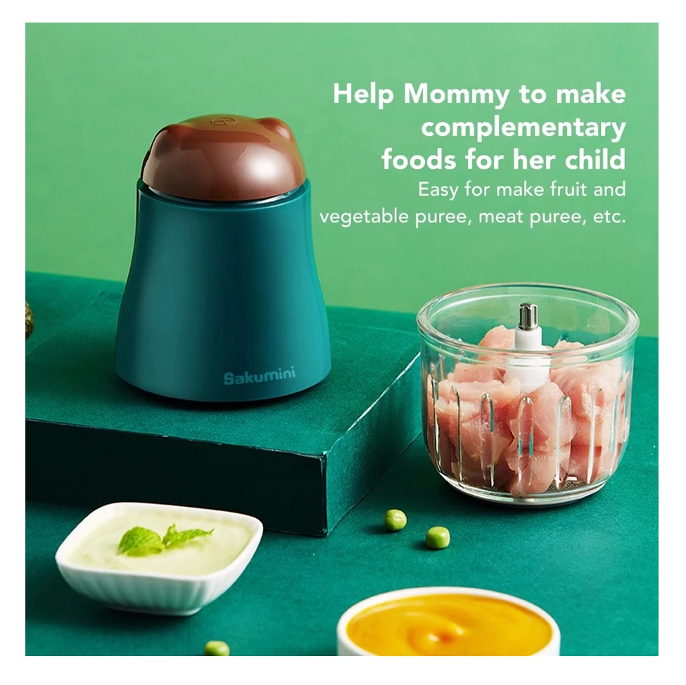 Kiip Kiip Indonesia Sakumini Baby Food Processor SK-FD-MASHER-GN