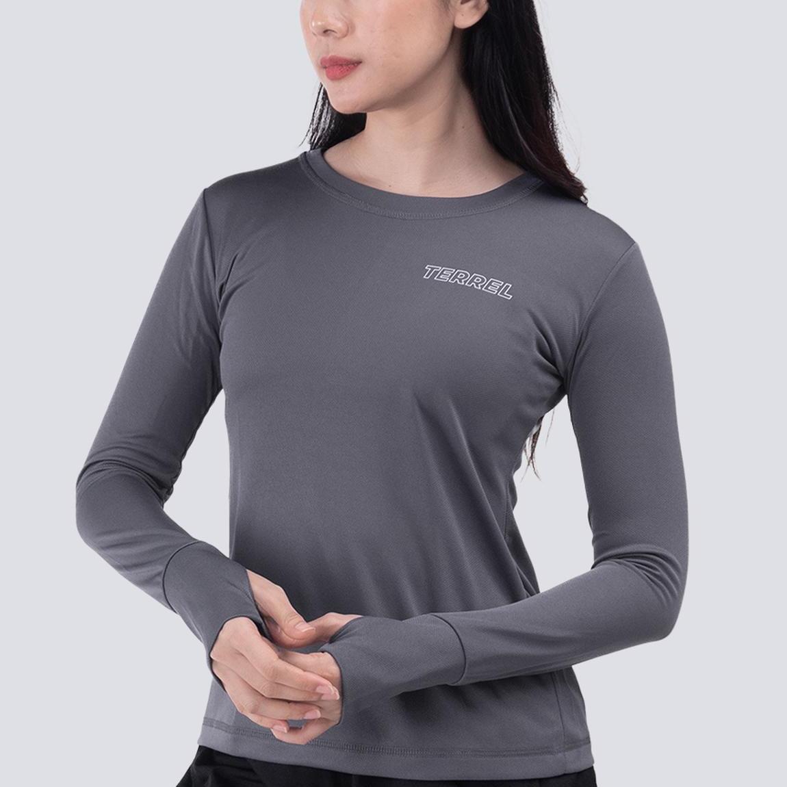  Terrel Sportswear Basic Long Sleeve Women