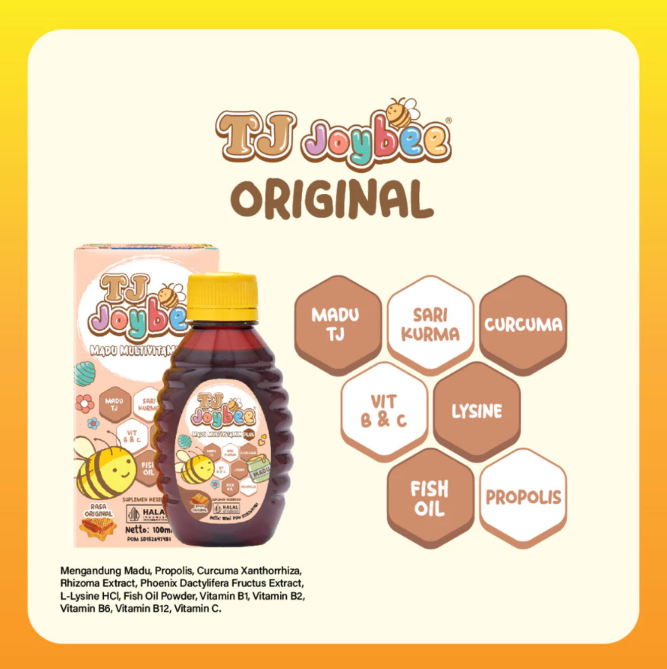 TJ Joybee Madu Multivitamin Plus Original 4